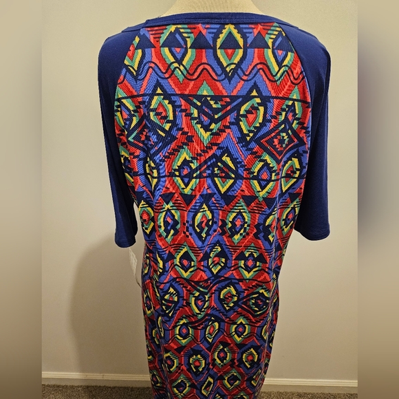 LuLaRoe Casual Stretchy Comfy Dress Size 3XL #W-402 - Picture 5 of 6